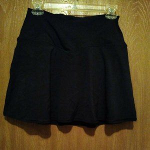 AERIE Offline By Aerie Real Me Crossover Tennis Skirt Black Size Large NEW